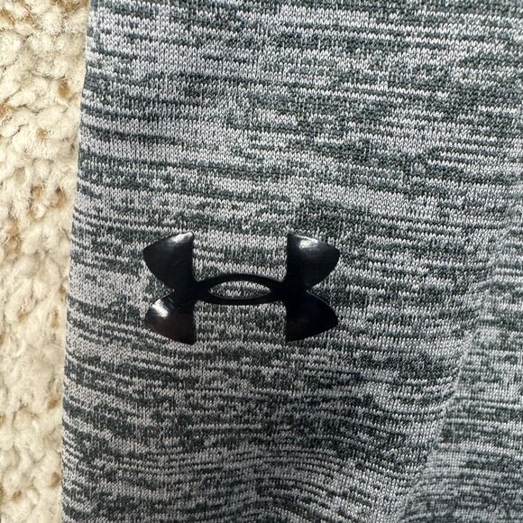 Under Armour Icon Fleece Wide Leg Sweatpants Women Medium Heather Gray Cold Gear - Picture 2 of 14